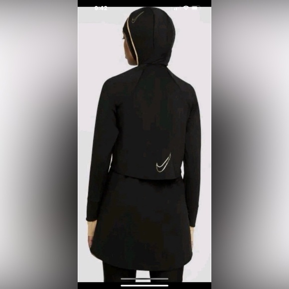 Women's Nike Swim Victory Luxe Modest Tunic Dress Swimsuit Coverup - Size M - Picture 10 of 10